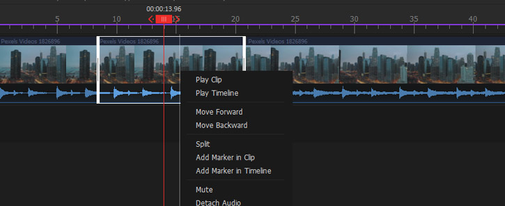 Mute Parts of a Video
