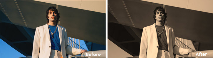 Preset Old Photo effect