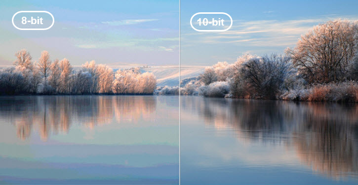 Video quality and bit depth